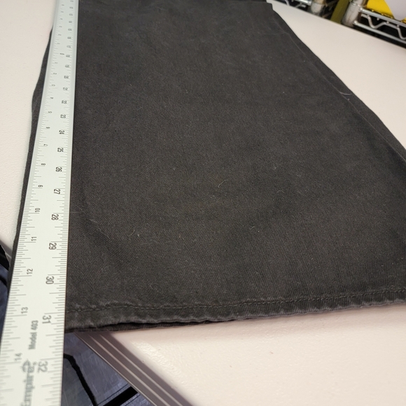 Universal Thread Super Wide Leg Relaxed Hip & Thigh Mid-Rise Size 16 Black - Picture 3 of 6